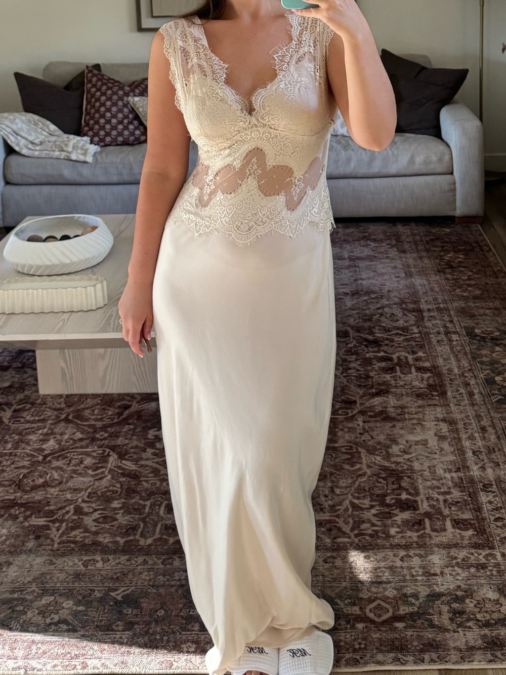 Third Form Visions lace maxi dress